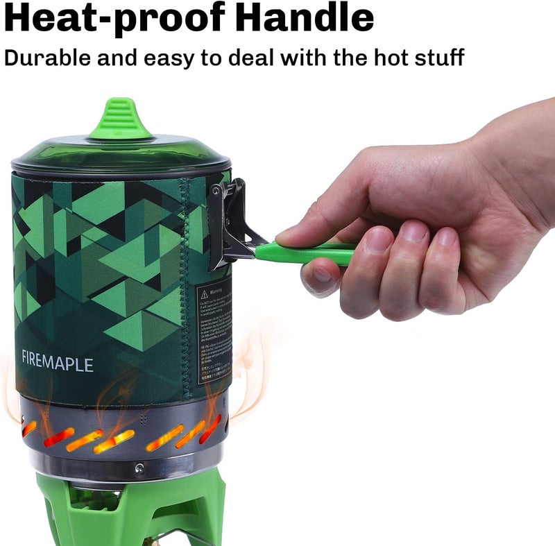 Fire-Maple Fixed Star 2 Backpacking and Camping Stove System - Outdoor Propane Camp Cooking Gear, Portable Pot/Jet Burner Set, Ideal for Hiking, Trekking, Fishing, Hunting Trips and Emergency Use - Image 3